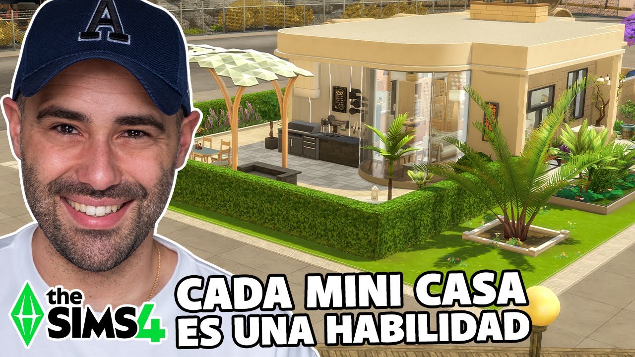 ¡Cada MINI CASA es una HABILIDAD en Los Sims 4! 🛠️ FABRICACIÓN | Reto de Construcción
