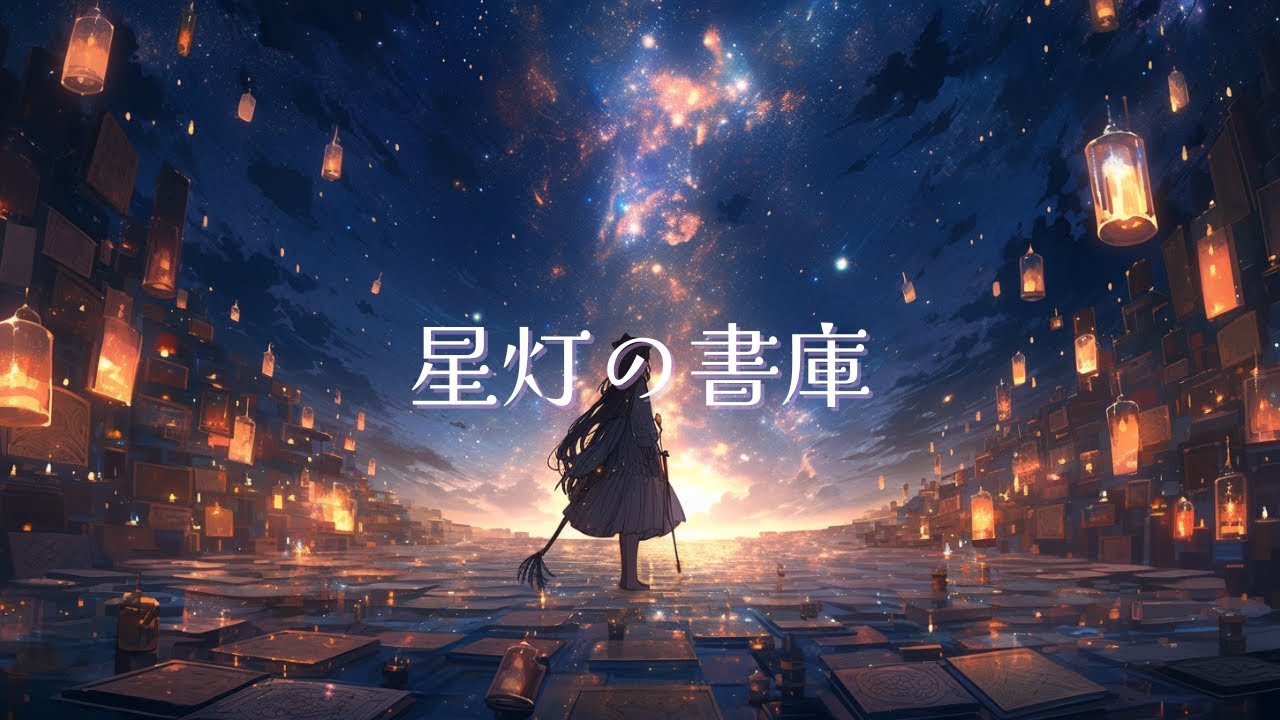 【ケルトBGM】星灯の書庫｜ケルト音楽・冒険ファンタジー・魔法の世界【作業用・勉強用・睡眠用】