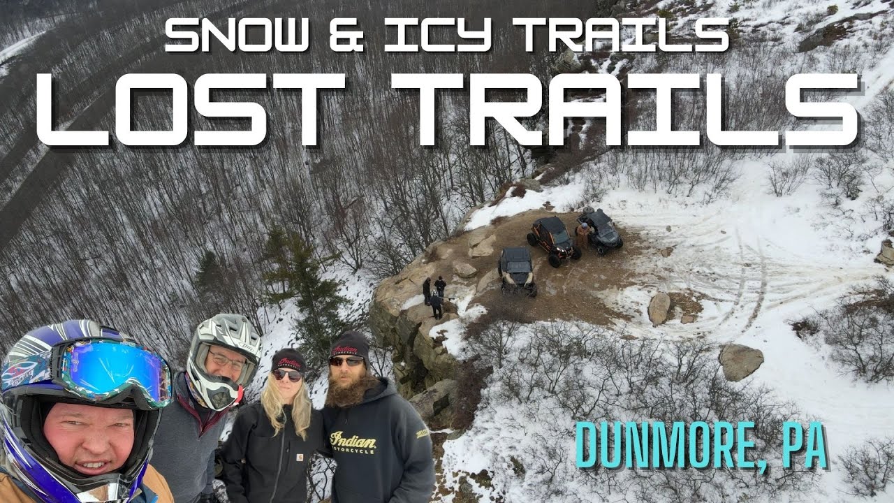 Мы снова просматриваем Lost Trails в глубоком снегу с нашим маршрутом Rzr 900