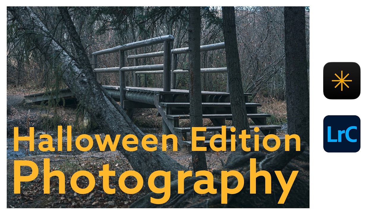 Boring Conditions? I Tried Capturing Spooky Halloween Landscapes in Alberta! Lightroom & Luminar Neo