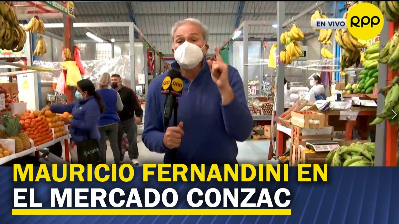 ‘Al mercado con Mauricio’ esta vez desde el mercado CONZAC en Los Olivos