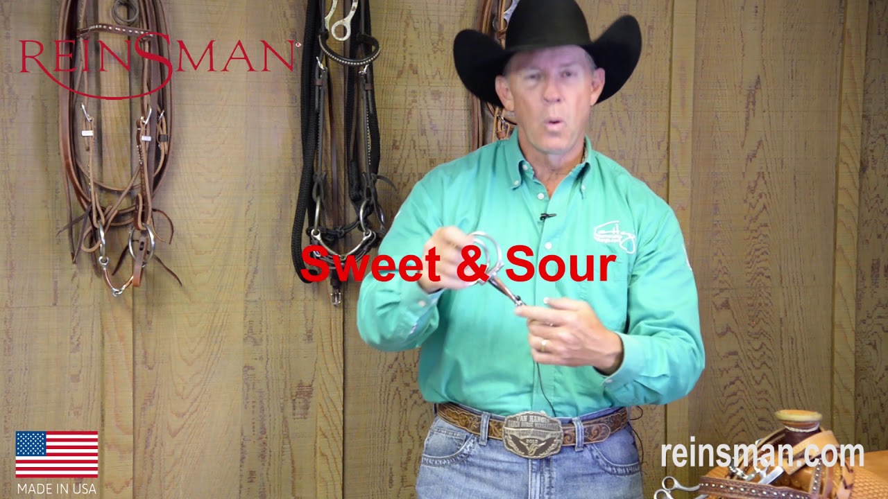 Sweet & Sour Mouth Bit Reinsman Materials