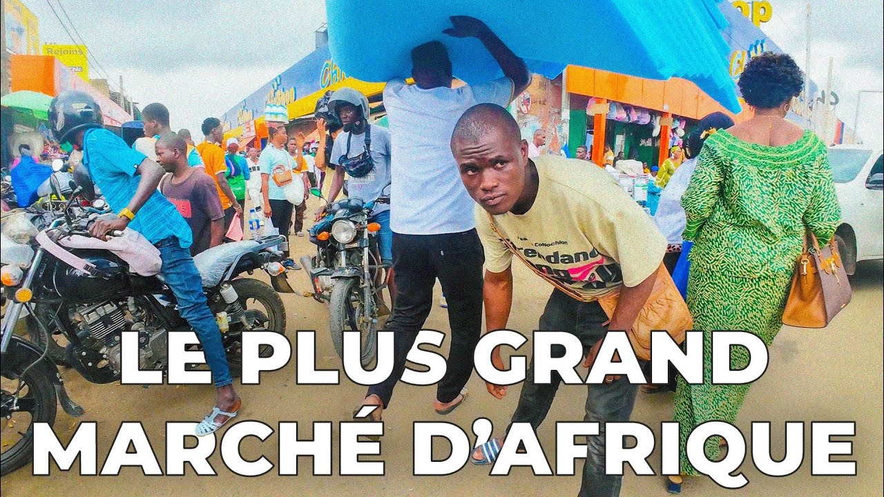 L'INCROYABLE marché d'ADJAME, Côte d'Ivoire 🇨🇮