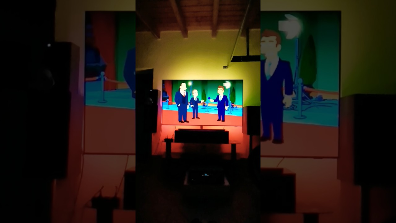 🔥Philips 65 Zoll TV Anime Ambilight Test 
