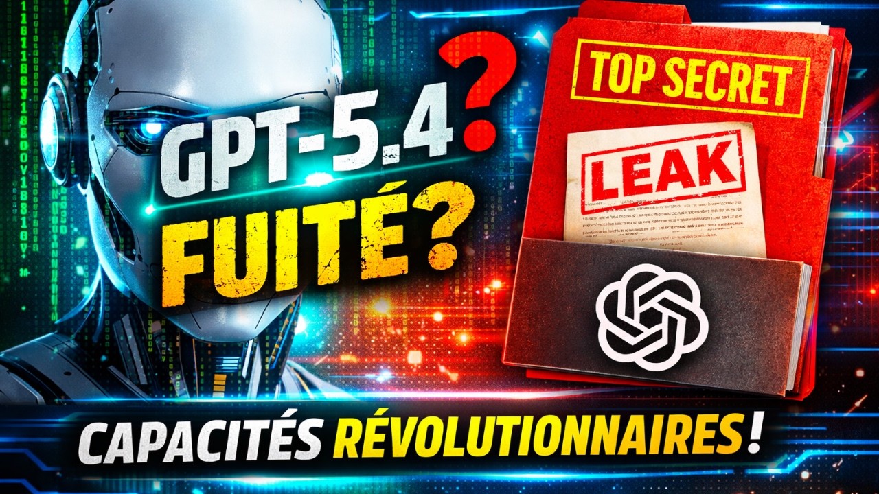 GPT-5.4 FUITÉ ? Les nouvelles capacités secrètes d’OpenAI révélées