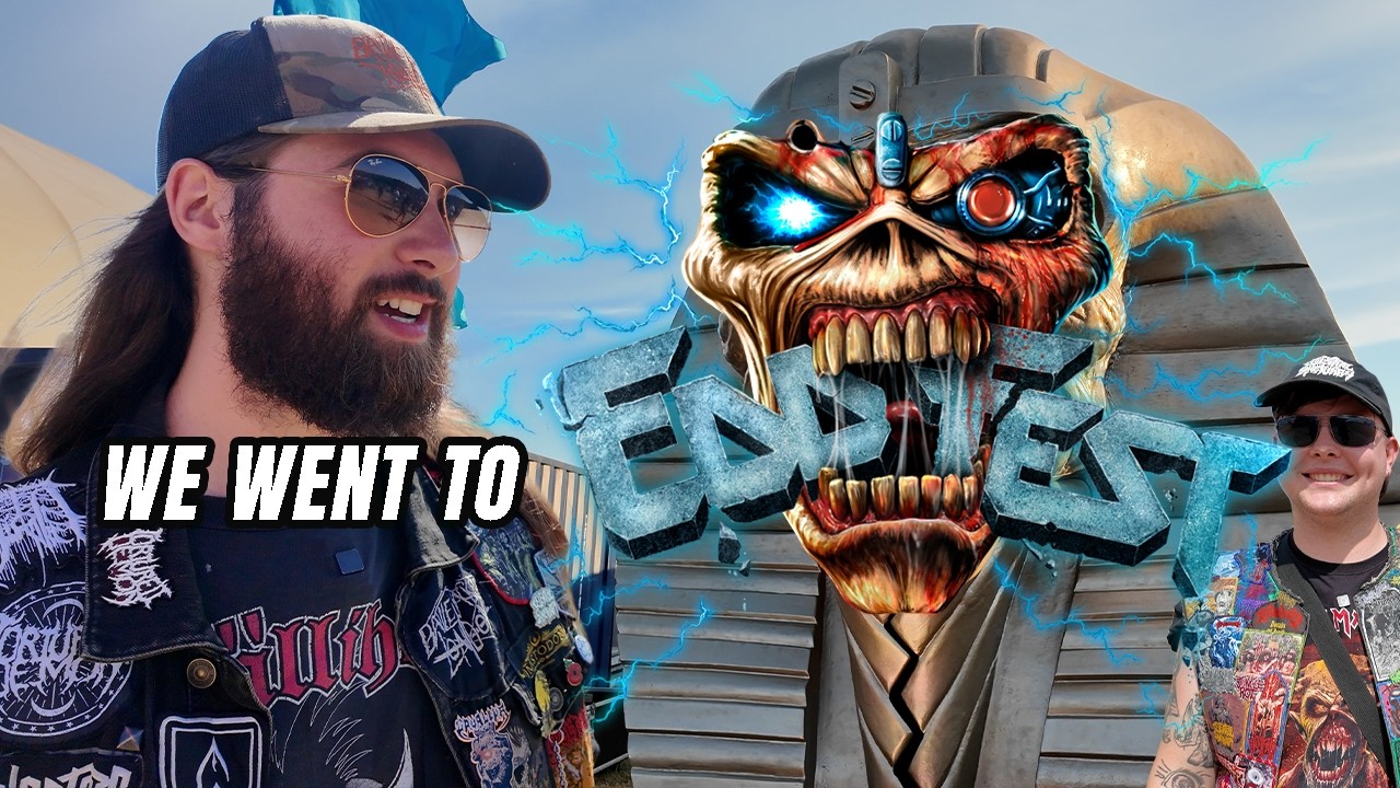 WE WENT TO EDDFEST! IRON MAIDEN'S FESTIVAL!