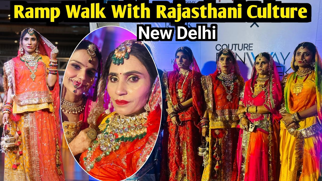 Preparation, Makeup, Event starting & Stage pe entry as a model / Ghamu saran / Delhi event