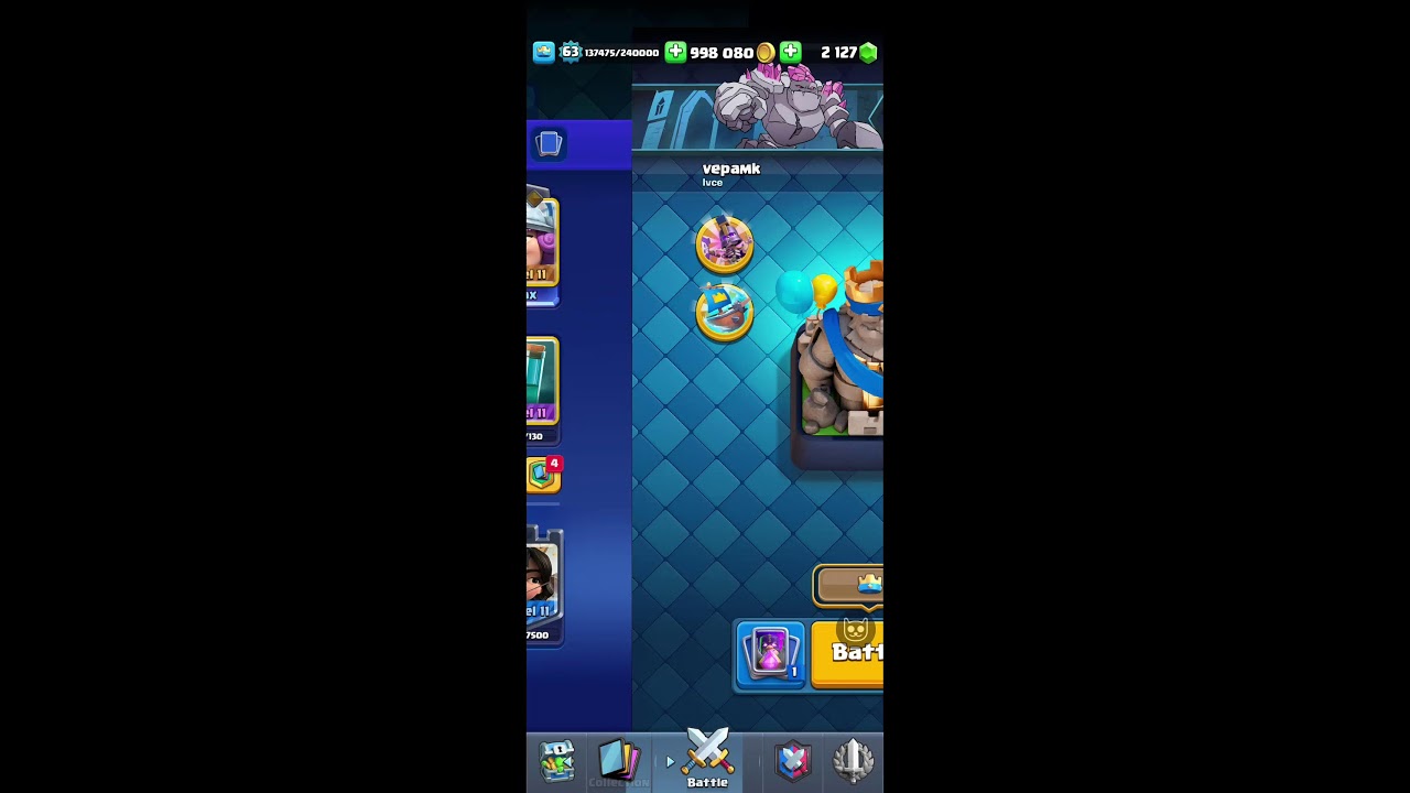 11,500 - High Ladder Clash Royale | BGMI & Clash Royale | 11K+ Trophies