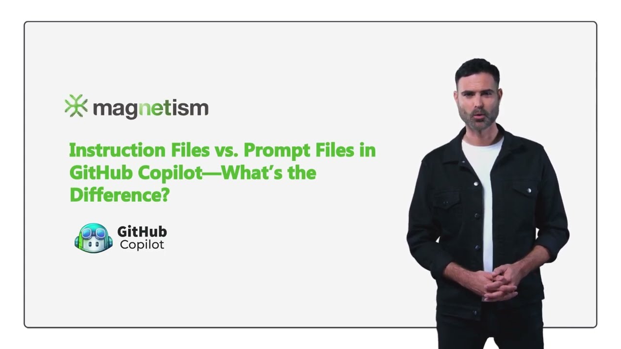 Instruction Files vs. Prompt Files in GitHub Copilot&mdash;What&rsquo;s the Difference?