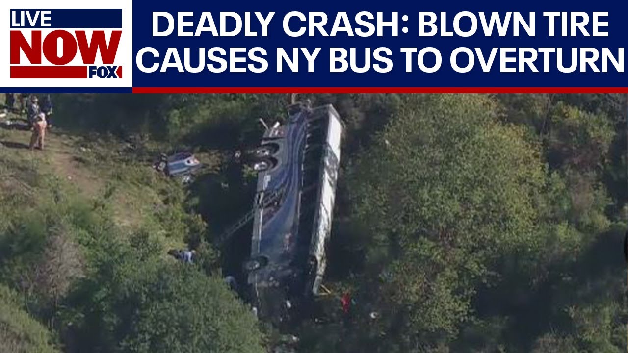 New York deadly crash: Two confirmed dead on bus carrying students | LiveNOW from FOX
