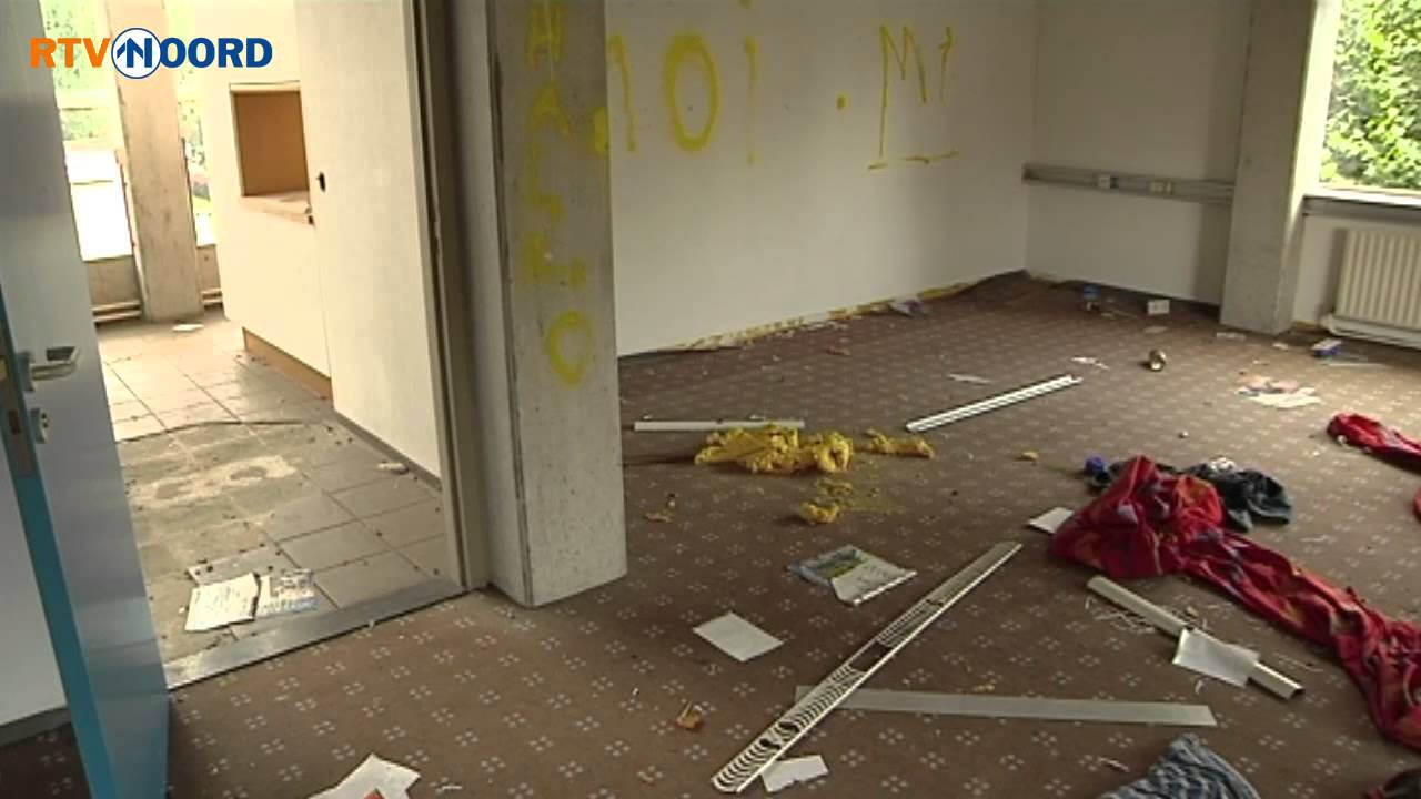 Buurt zat van verloederd kantoorpand Veendam - RTV Noord