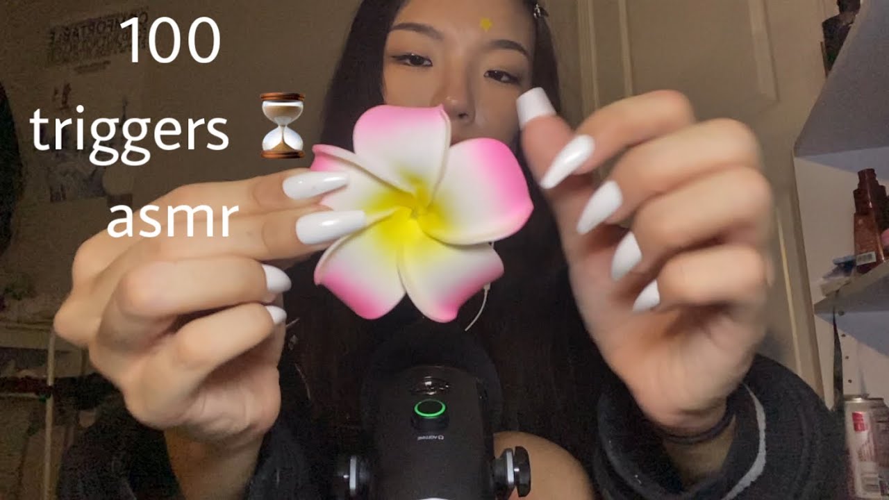 100 triggers in 100 seconds-asmr