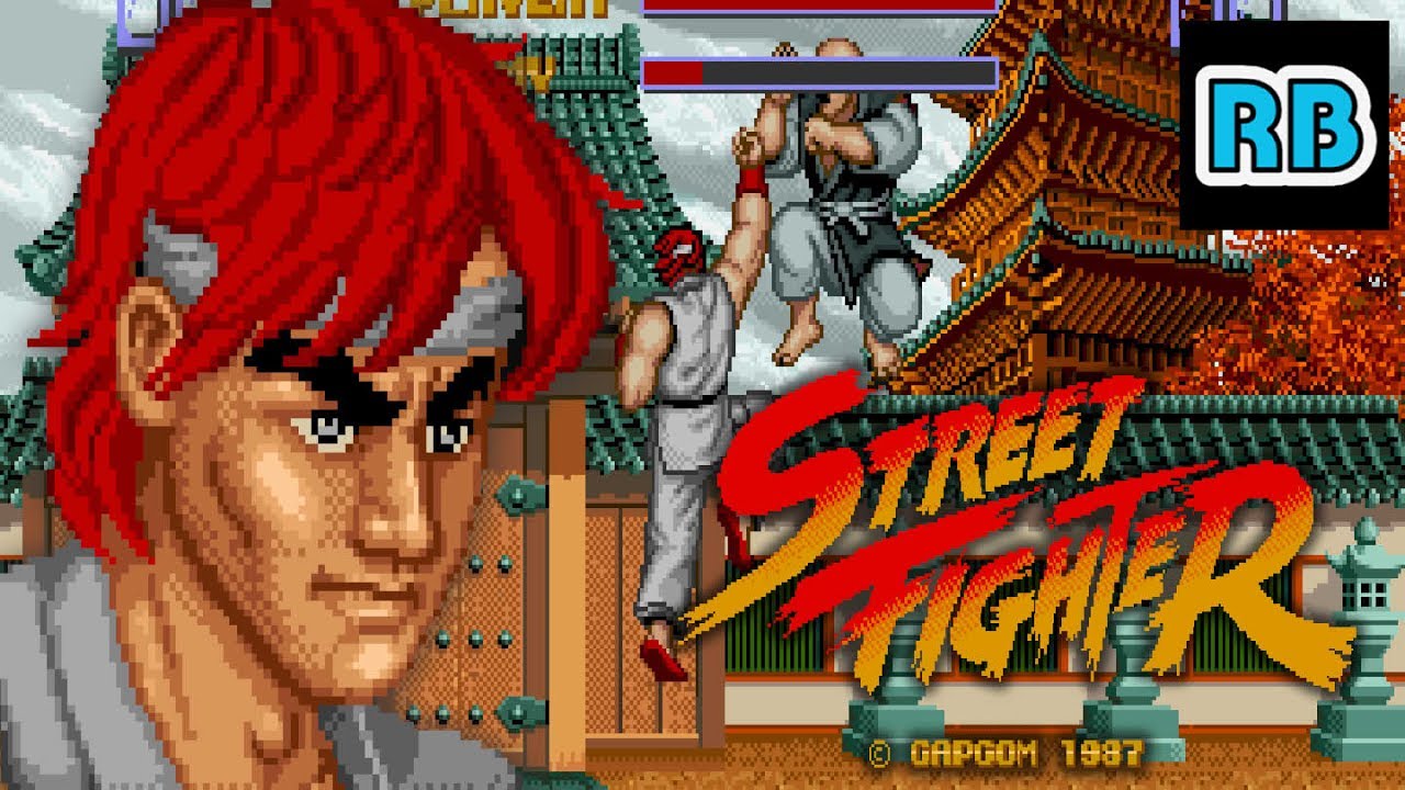 1987 [60fps] Street Fighter Ryu 669000pts ALL