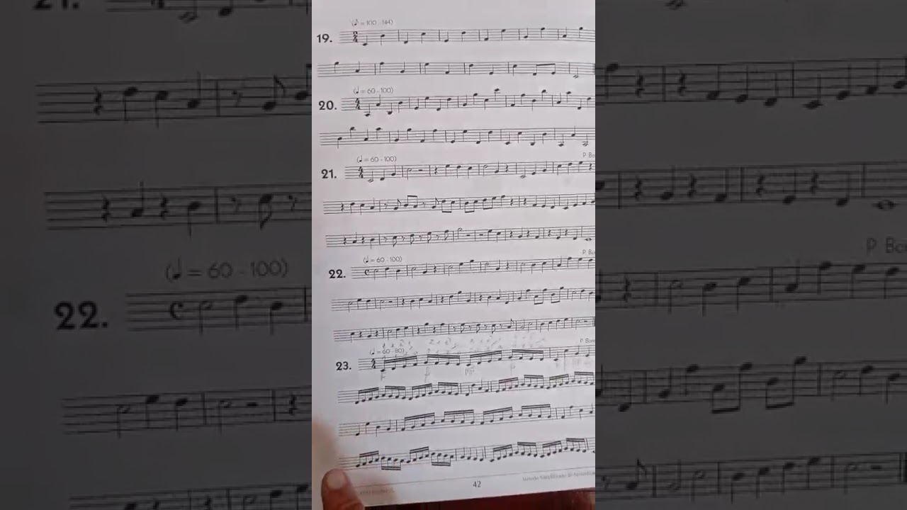 Lição 23. Leitura métrica