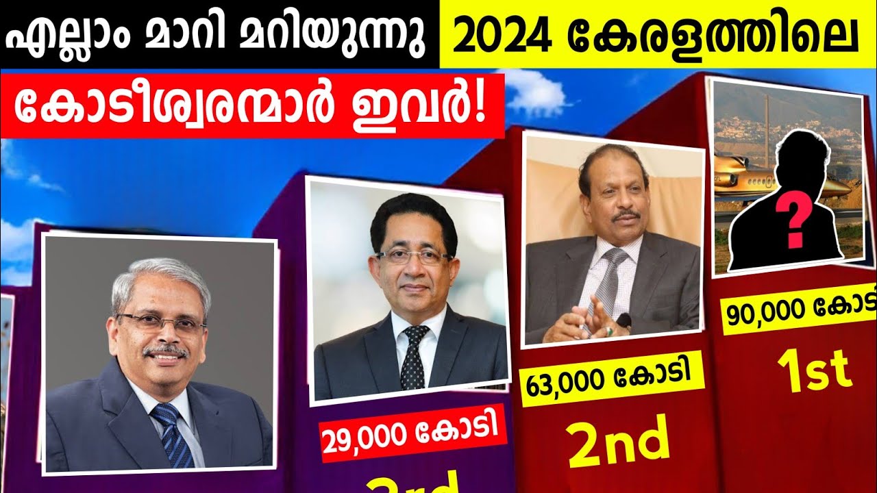 ഇവരാണ് 2024 ലെ മലയാളി കോടീശ്വരൻമാർ!🔥💰Top 10 Billionaires In Kerala In 2024 | Storify