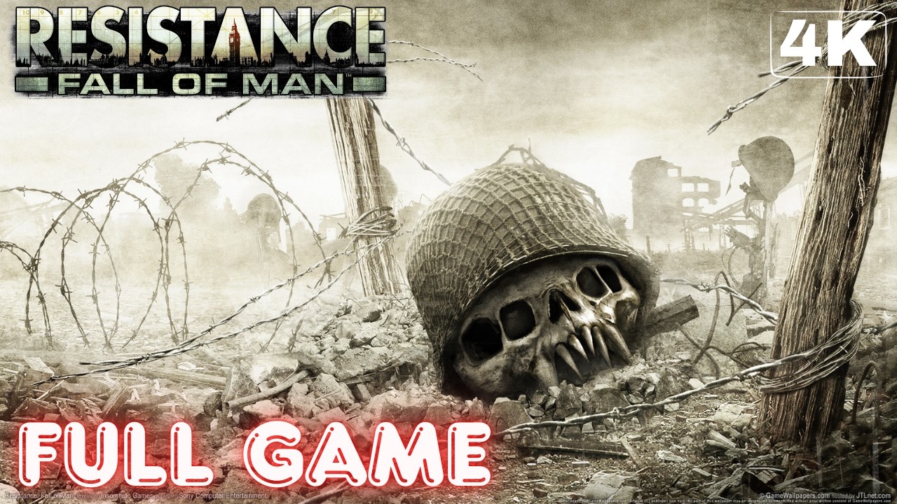 Resistance: Fall of Man | FULL GAME [PS3 4K 60FPS]