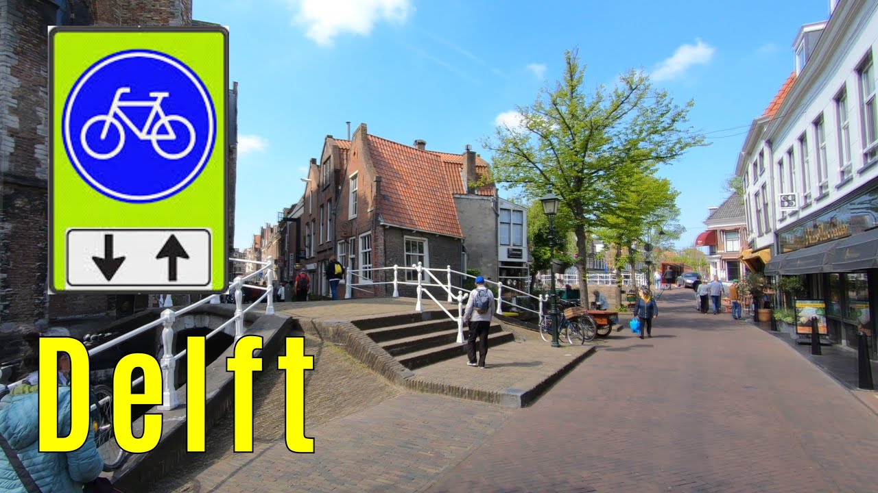 Fietstochtje centrum Delft