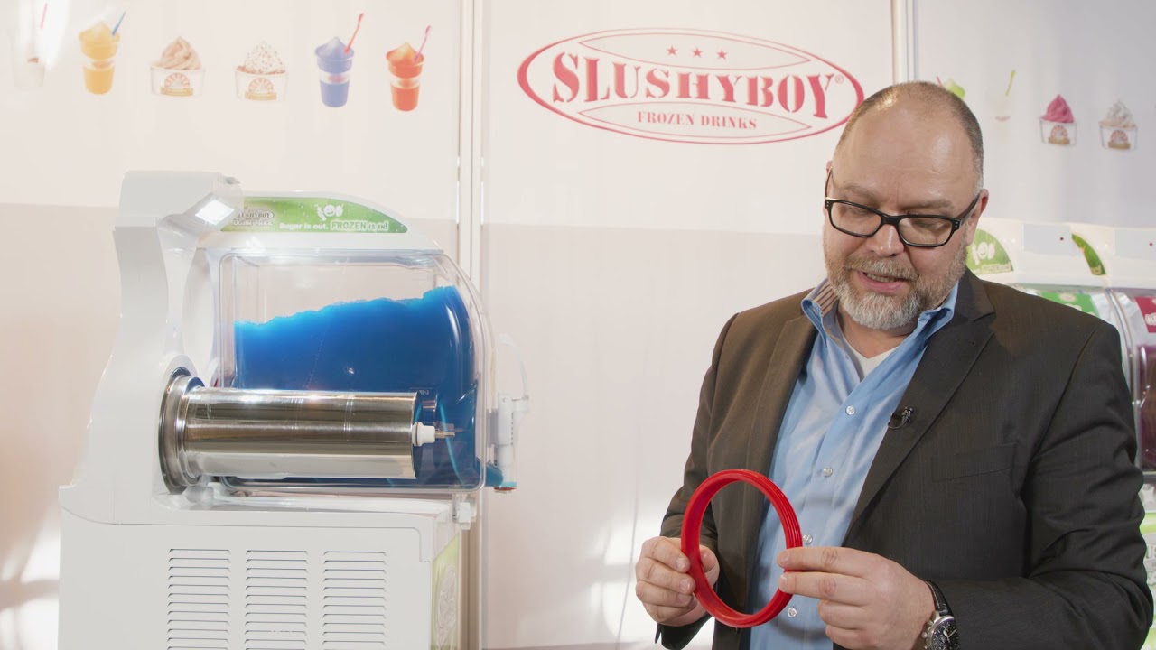 Reinigung einer SLUSHYBOY Slush-Eis Maschine