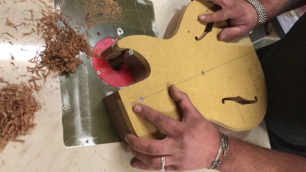 Building a Step Sister guitar: Body Shape