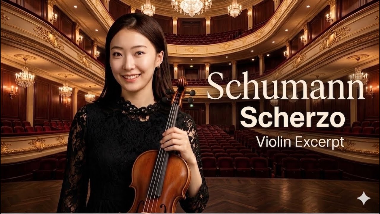 Schumann Scherzo Violin Excerpt