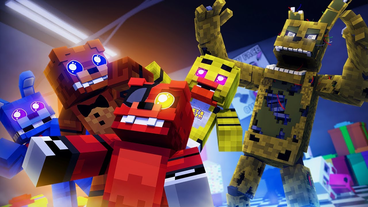 FNAF K: Nightmare Springtrap | Minecraft Five Nights At Freddy's Roleplay