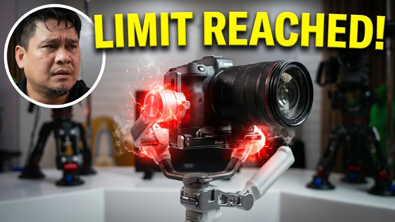 Я ДОВЕСТИ возможности DJI RS4 Mini до предела с помощью этой ТЯЖЕЛОЙ установки!