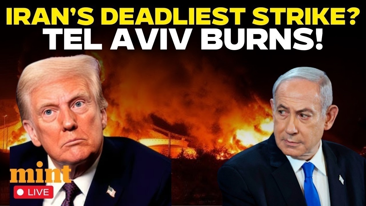 LIVE Iran Teases Never-Seen Before Missiles After Kheibar,Ghadr Hits: Israel Panics As Israel Burns?