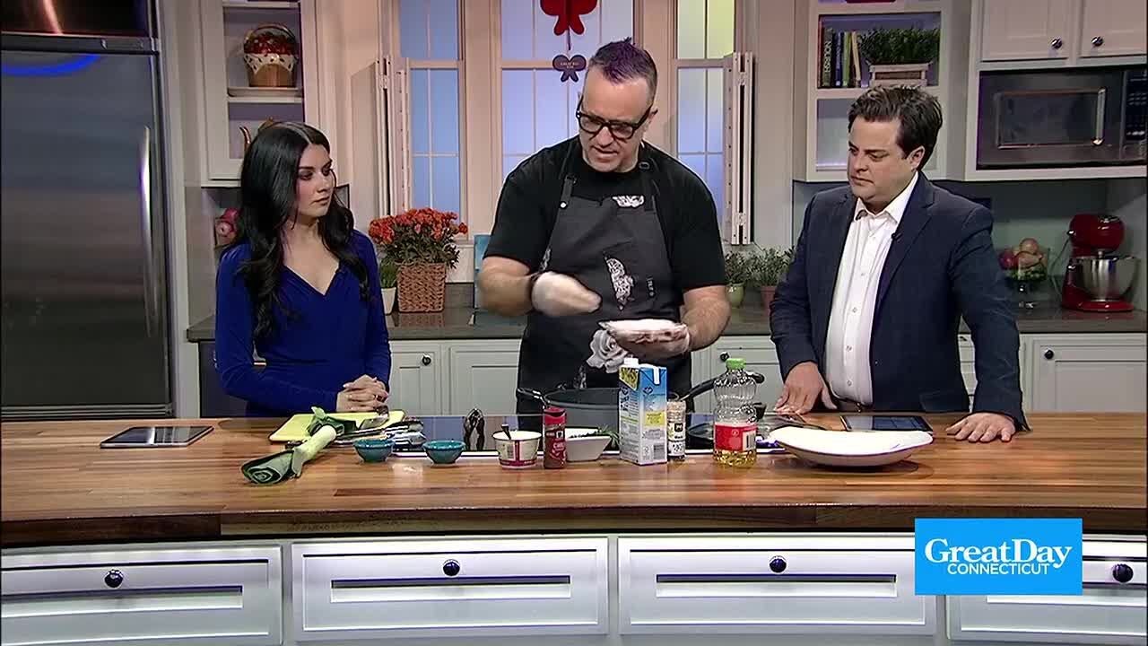 GREAT DAY FOOD: Braised chicken and leeks
