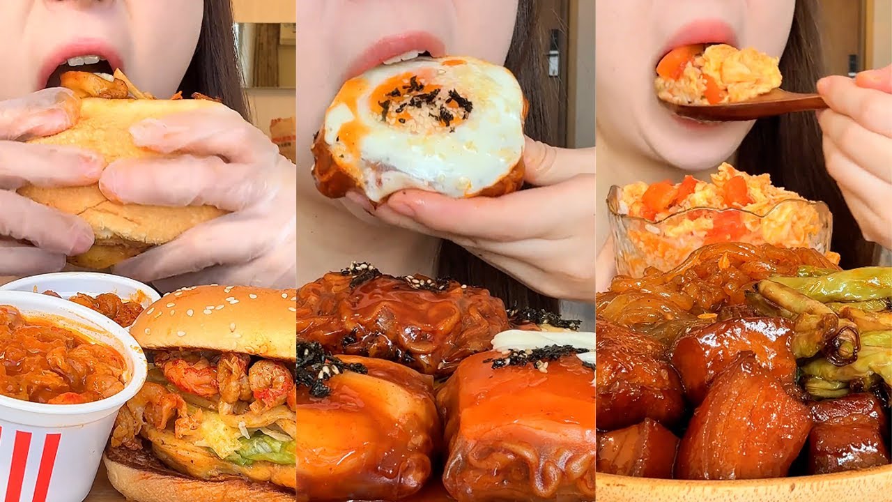 Calorie recharge is successful, and it is another day to be cured by food#foodie#mukbang #collection