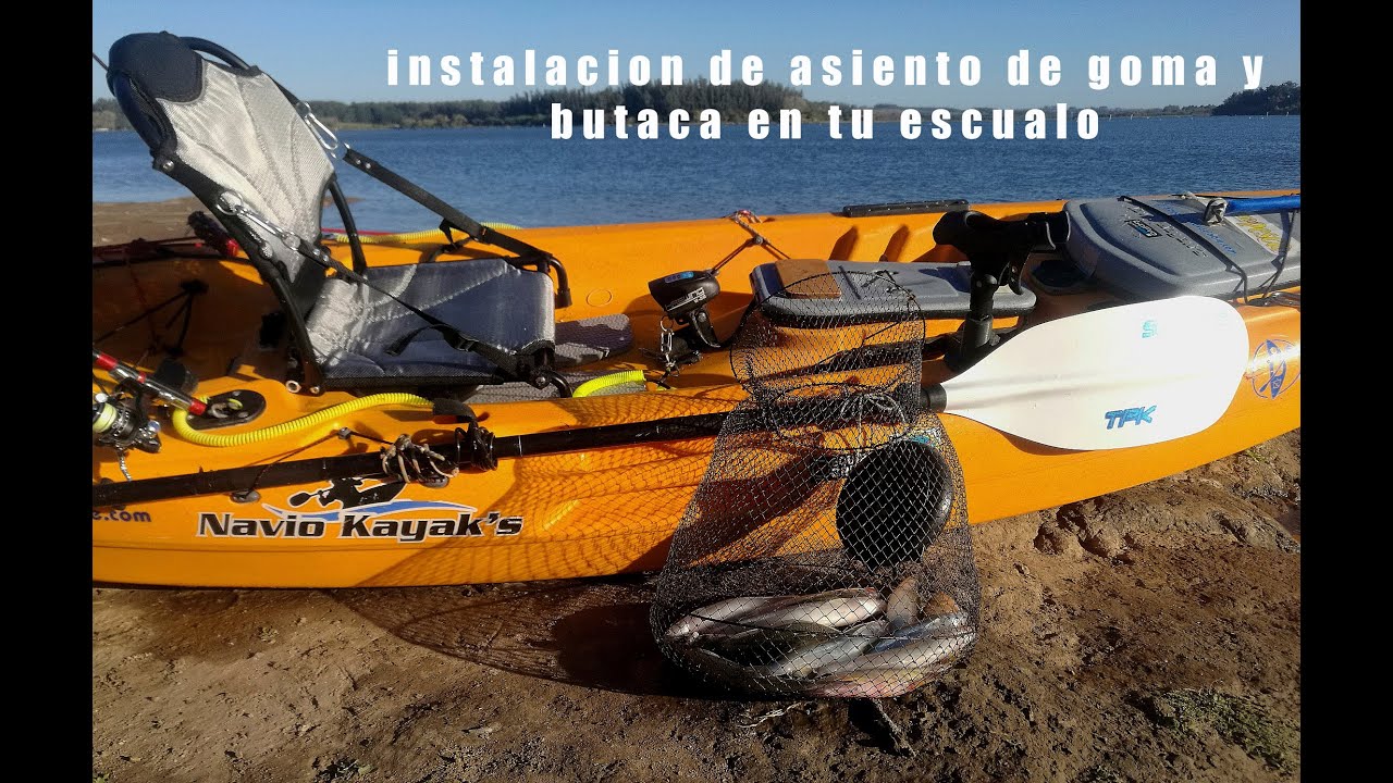 ASIENTO Y BUTACA PARA  EL KAYAK ESCUALO