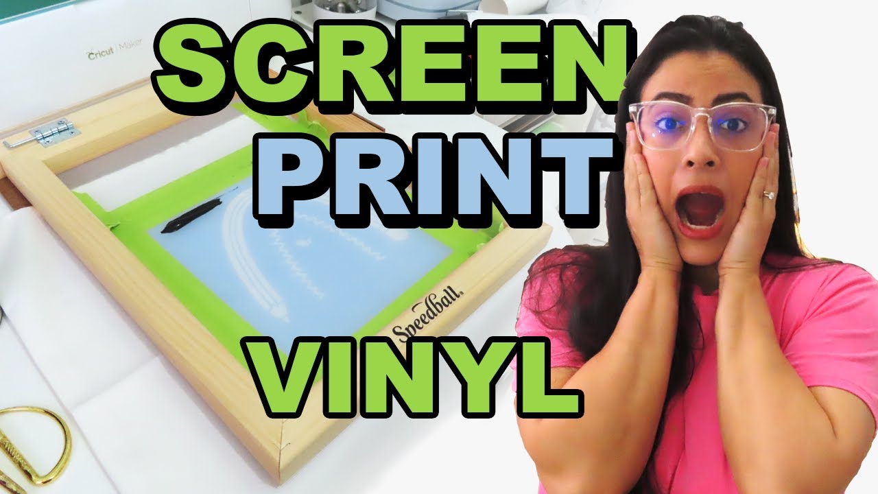 VINILO y SERIGRAFIA 😍 COMO HACER SCREEN PRINT O SERIGRAFIA CASERA