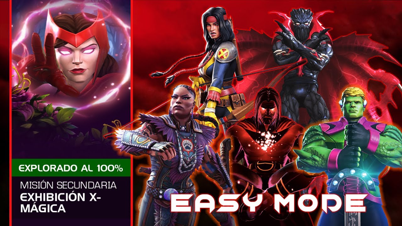 Mision Secundaria | EXHIBICION X-MAGICA | Easy Mode | El mejor equipo