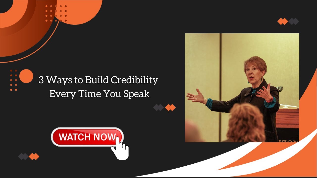 3 Ways to Build Credibility