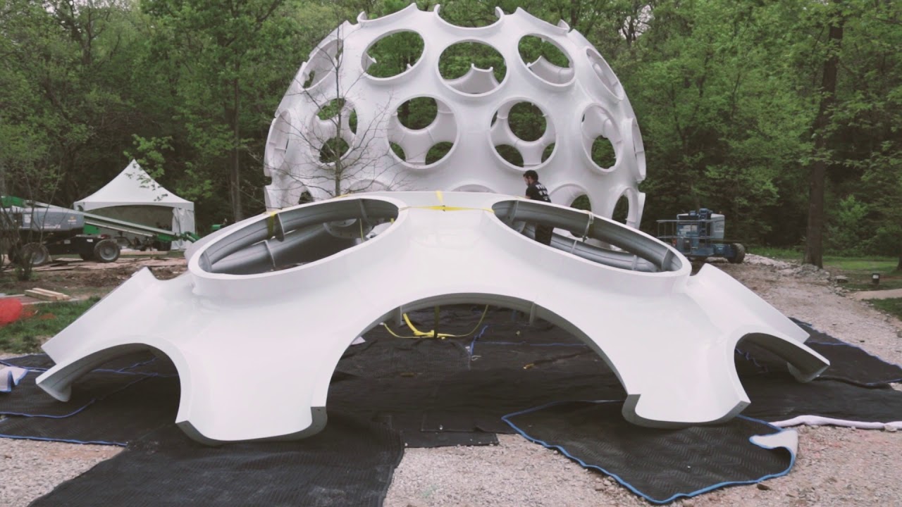 Buckminster Fuller's Fly's Eye Dome Installation | Crystal Bridges