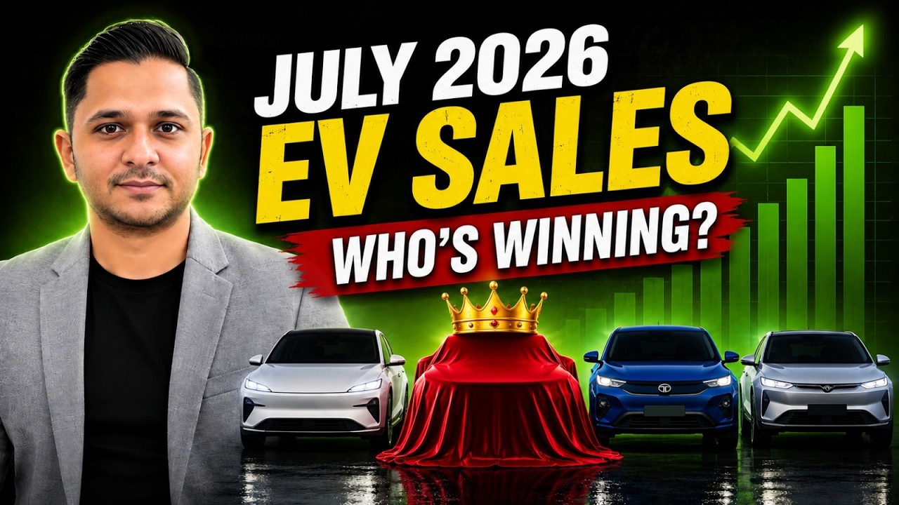 July 2026 EV Sales Report: Tata Still #1, But Mahindra & MG Are Closing Fast