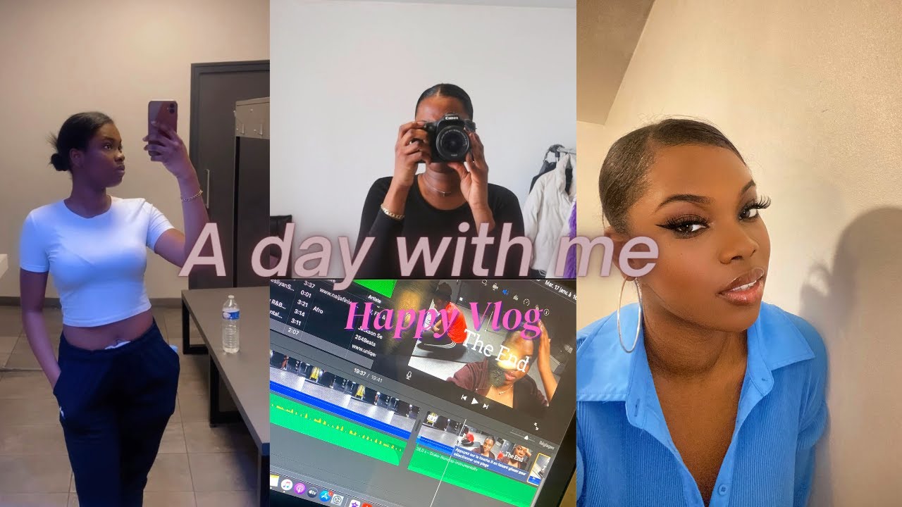 LE RETOUR :  A DAY WITH ME !!!!!! ( blabla , photo polas, sortie, chill, sport)