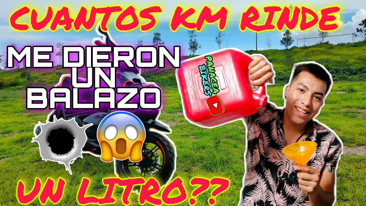 Cuántos kilómetros🛵 rinde un Litro de Gasolina⛽ | SCOOTERS🔥MOTONETA | PANACEA BIKERS