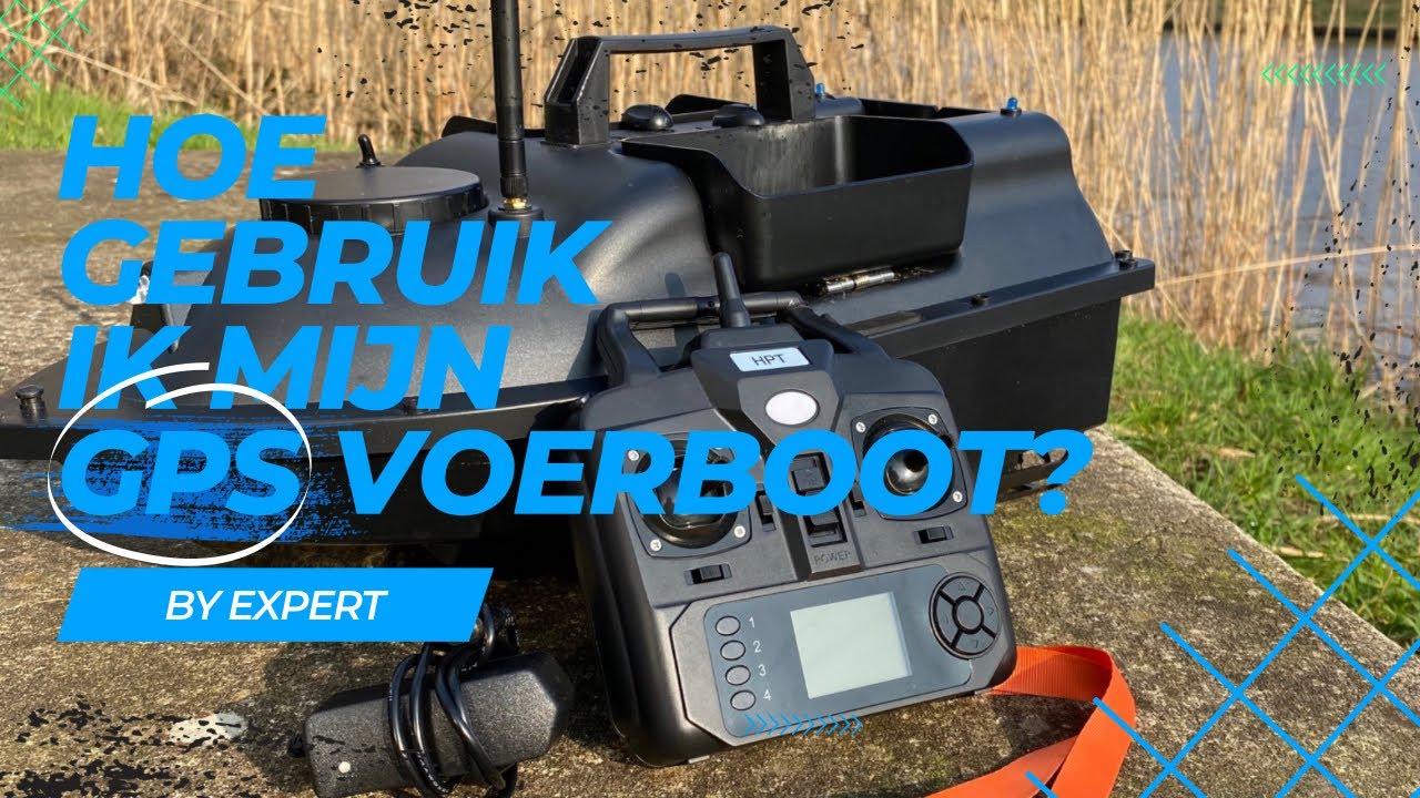 De GPS van uw voerboot instellen doe je zo!