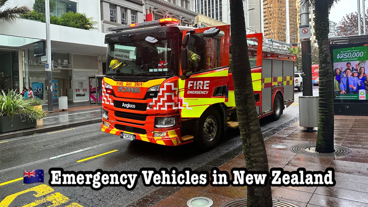 🇳🇿 Emergency Vehicles in New Zealand