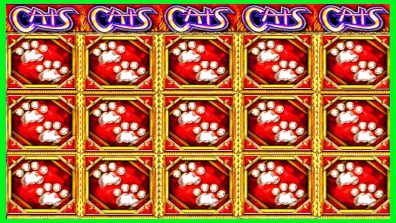 ★★JACKPOT HANDPAY★★$300 BETS★★CATS HIGH LIMIT SLOT MACHINE BUENO DINERO MUSEUM SLOTS IGT