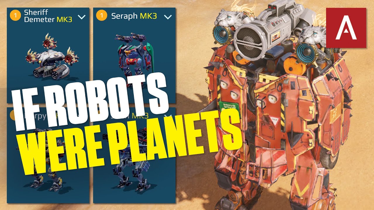 Solar System Dream Hangar War Robots Gameplay Live
