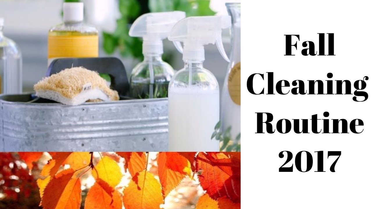 Fall Deep Cleaning Routine | 2017