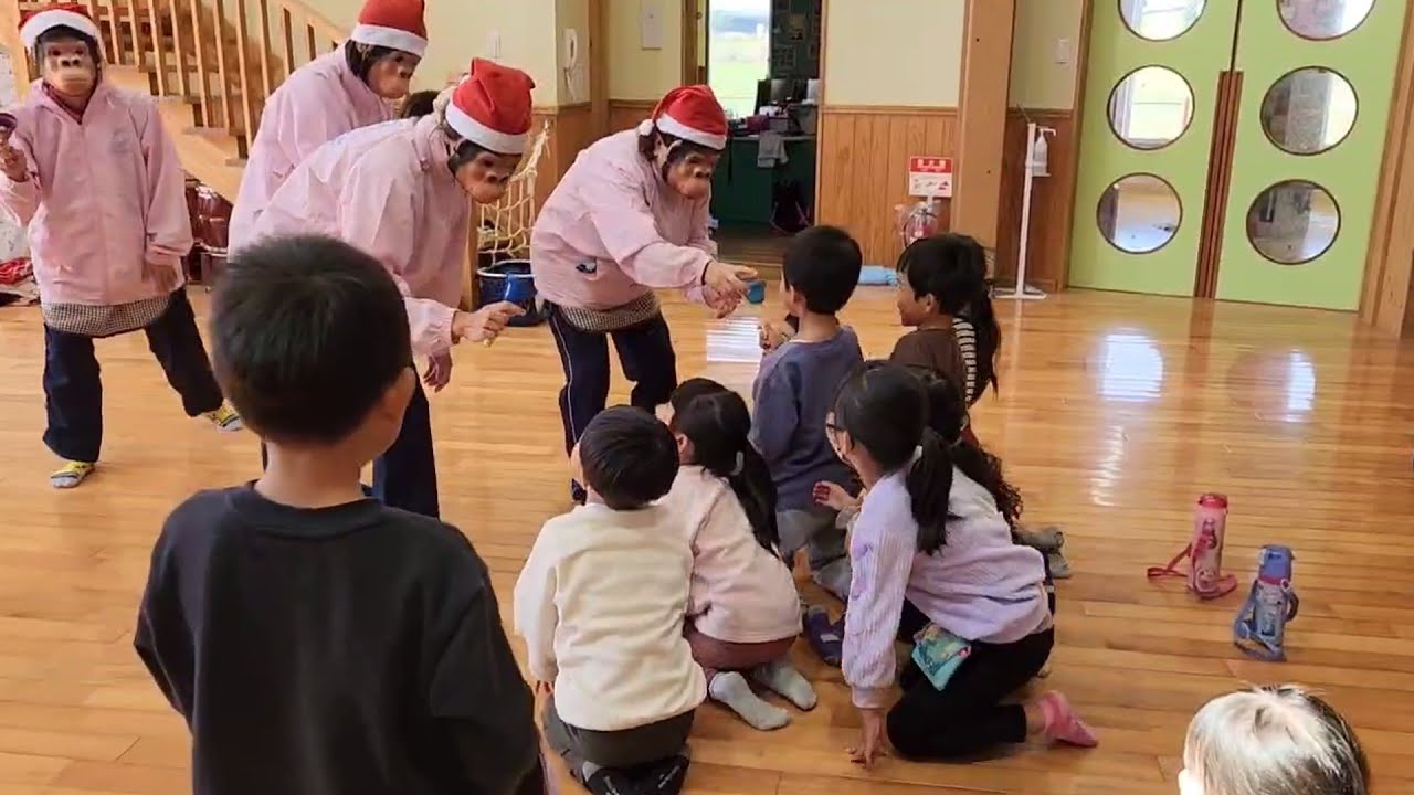 【若草会】保育参観　おさるさん【あゆみこども園】