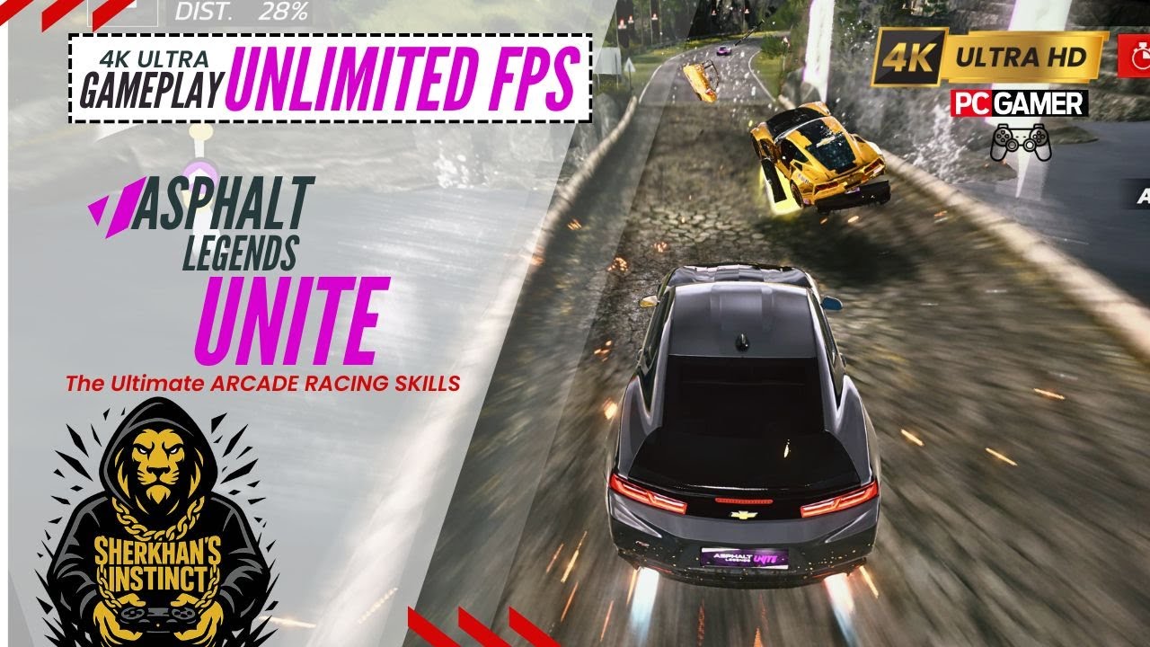 Asphalt: Legends Unite (2025) - Gameplay (PC UHD) [4K 120 FPS] [NO LAGS]