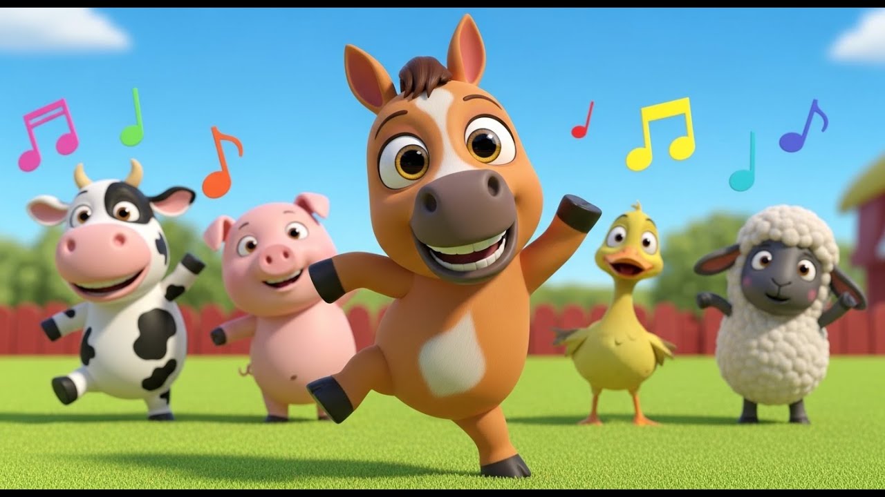 Pocotó na Fazendinha | 1 Hora de Música Infantil para Dançar e Brincar | Fazendinha Animada