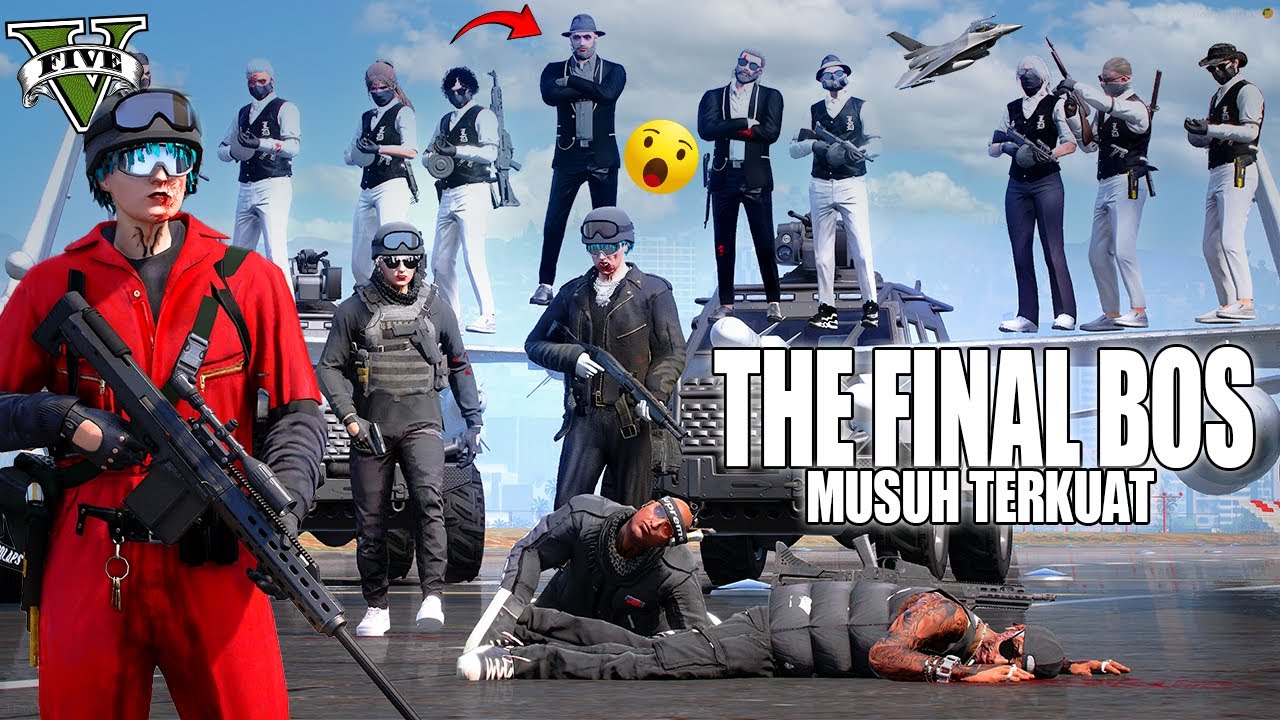 AMARAH BOS BESAR ! KEDATANGAN MAFIA TERKUAT ! MUSUH TERKUAT DOBRAK !? GTA 5 ROLEPLAY