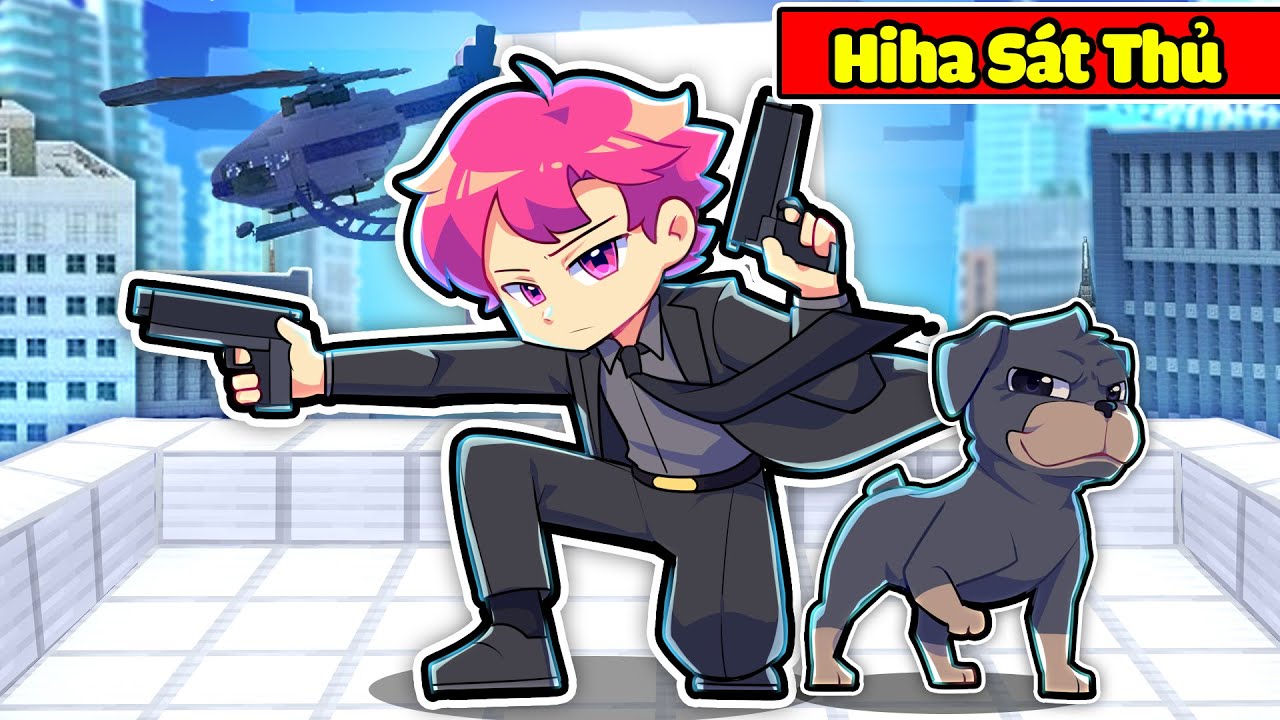 VÌ YUMMIE BỊ BẮT CÓC NÊN HIHA TRỞ THÀNH SÁT THỦ TRONG MINECRAFT*HIHA SÁT THỦ TẬP 1 😎🤠