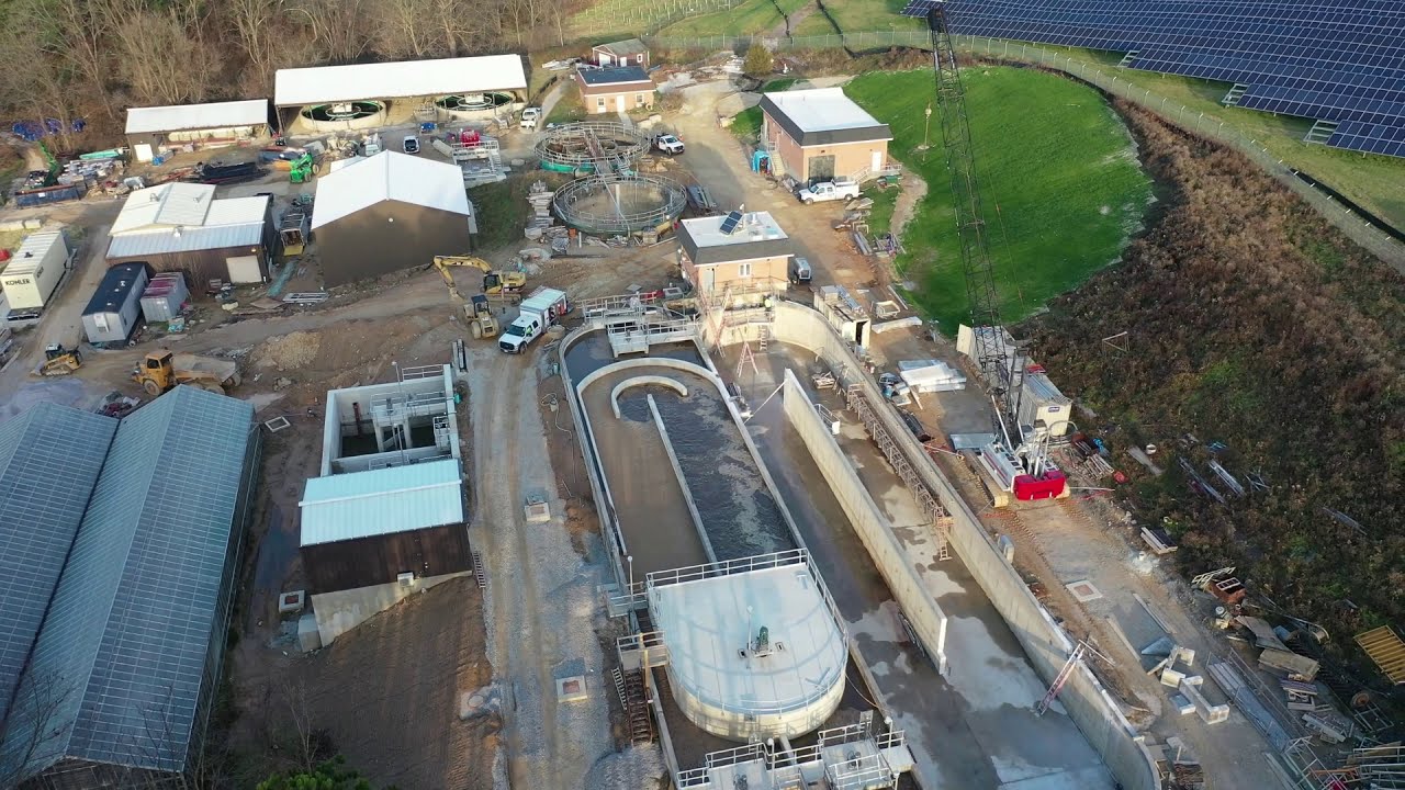 Conewago's Hampstead WWTP Project - Drained Oxidation Ditch