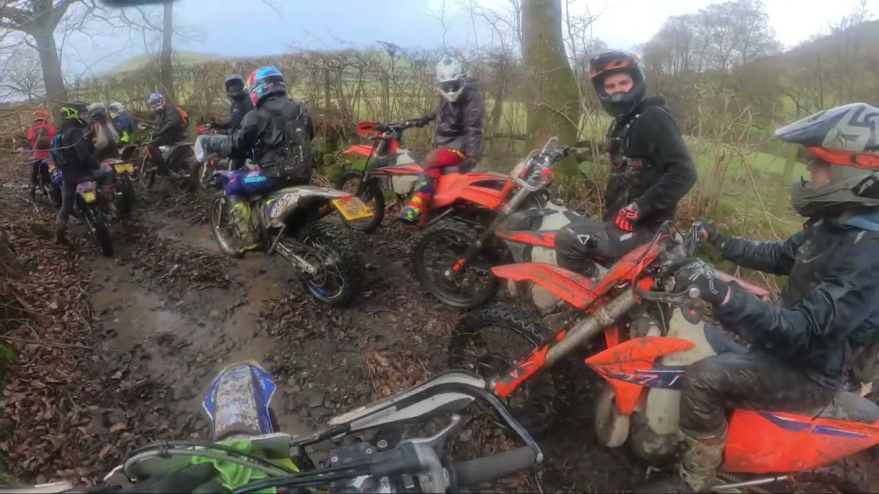 19 bikes went Wales greenlaning 