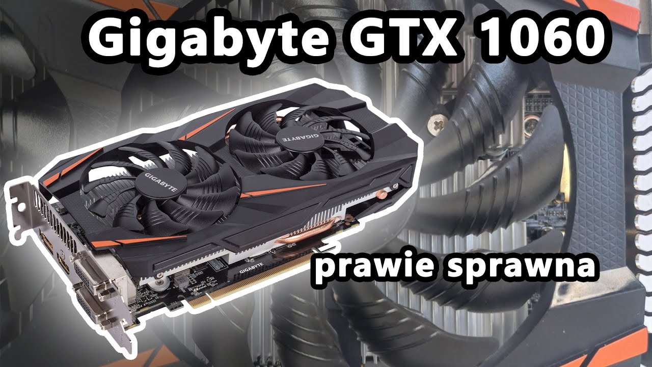 Naprawa układu chłodzenia Gigabyte GTX 1060